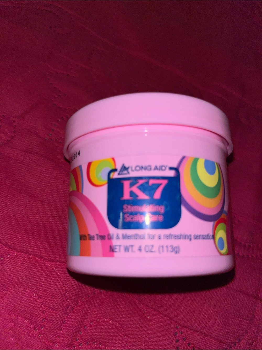 Stimulating Scalp Care Hair Mask - Pink